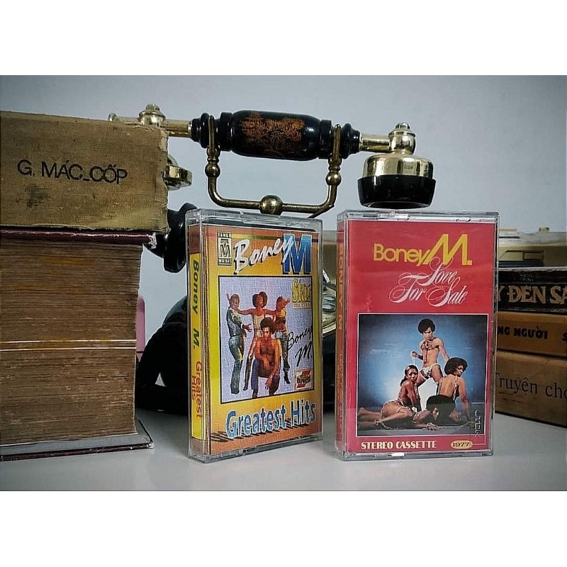 Bộ 3 băng cassette Disco thập niên 80 , 90 Type ll Chrome