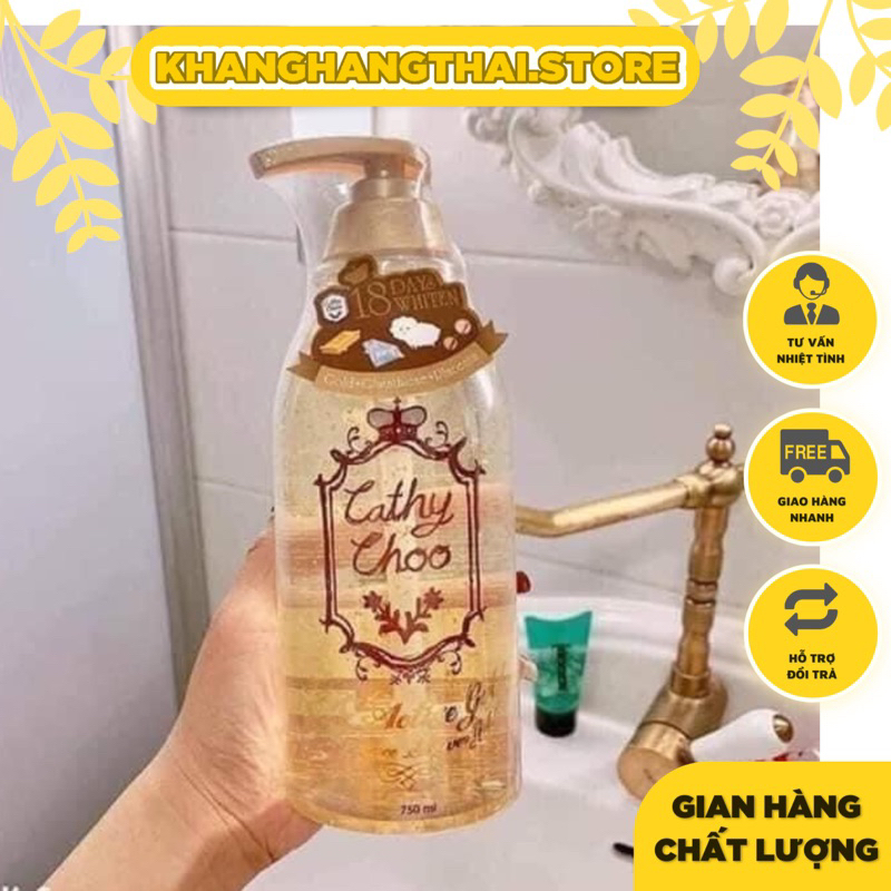 SỮA TẮM TRẮNG DA CATHY CHOO VÀNG 24K