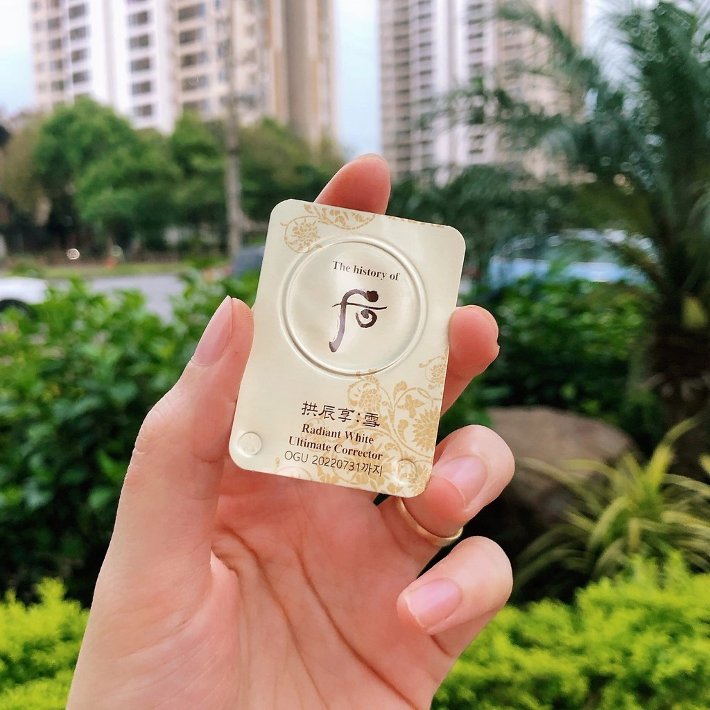 Cao Nám Whoo Radiant White Ultimate Corrector, Làm Mờ Nám Tàn Nhang Cực Kỳ Hiệu Quả - Gia Hân Korea