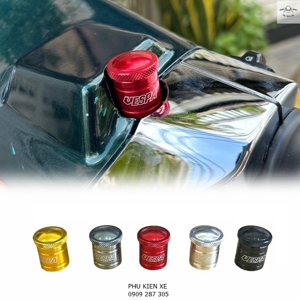Ốc Gương Super Cool Đa Màu Sắc Cho Các Dòng Vespa Sprint Primavera LX S LXS GTS GTV