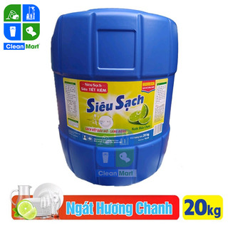 Nước Rửa Chén Lix Siêu Sạch Can 20KG - CLEAN MART