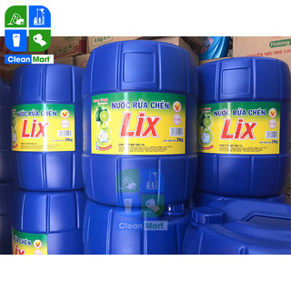 Nước Rửa Chén Lix Siêu Sạch Can 20KG - CLEAN MART