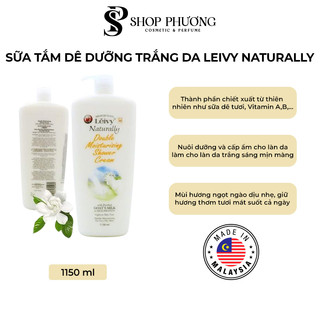 Sữa tắm dê trắng da Leivy Naturally Malaysia 1150ml
