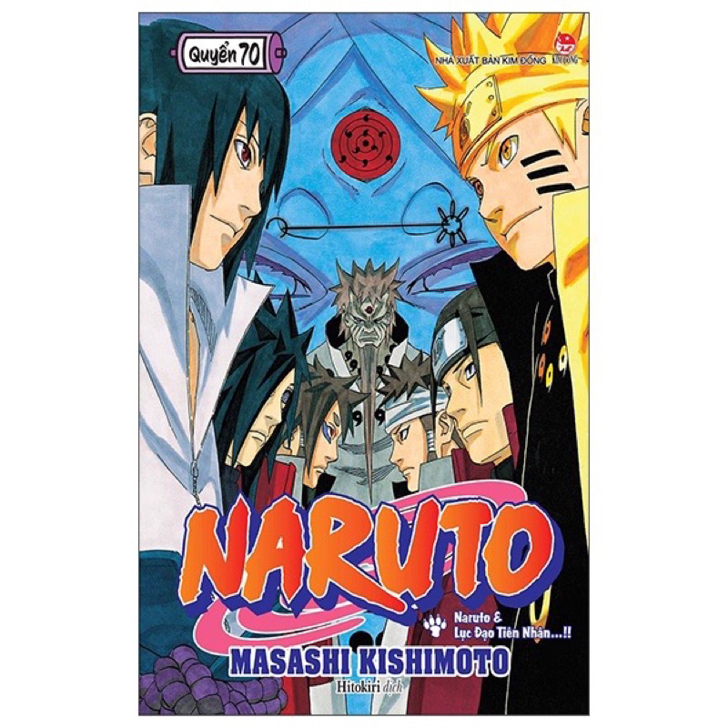 Sách Naruto Tập 70: Naruto & Lục Đạo Tiên Nhân...!