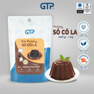Bột pudding hương Socola thạch trà sữa 500gr Gia Thịnh Phát - GTP đủ vị