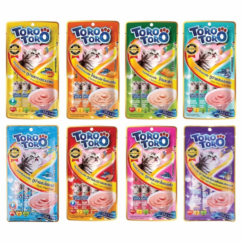 🐱 Sốt dinh dưỡng cho mèo Toro Toro 75g