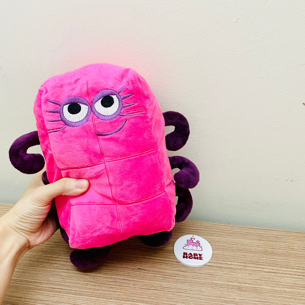 Thú Nhồi Bông Hình Số Từ 1-10 Cho Bé Học Toán Numberblocks