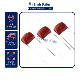 Tụ cbb 630v 102j 1nf 0.001uf 10mm chính hãng.
