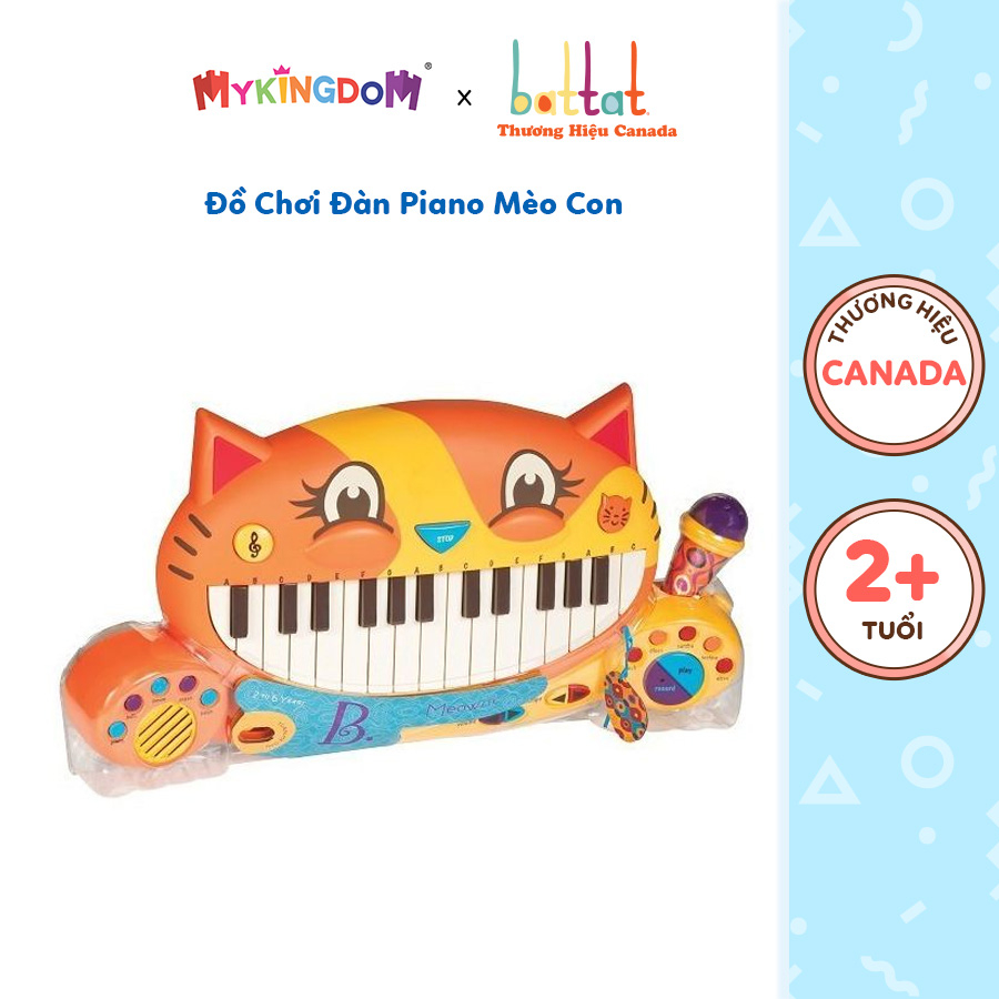 Đồ chơi đàn piano mèo con BATTAT BX1025Z