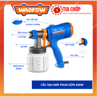 MÁY PHUN SƠN WADFOW 450W WEG1A01