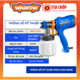 MÁY PHUN SƠN WADFOW 450W WEG1A01