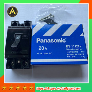 Aptomat panasonic 10A 20A 30A 40A [Chính Hãng], Át panasonic, CB panasonic