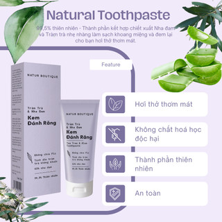 Kem đánh răng Nha đam (75ml) (mẫu mới 2023)
