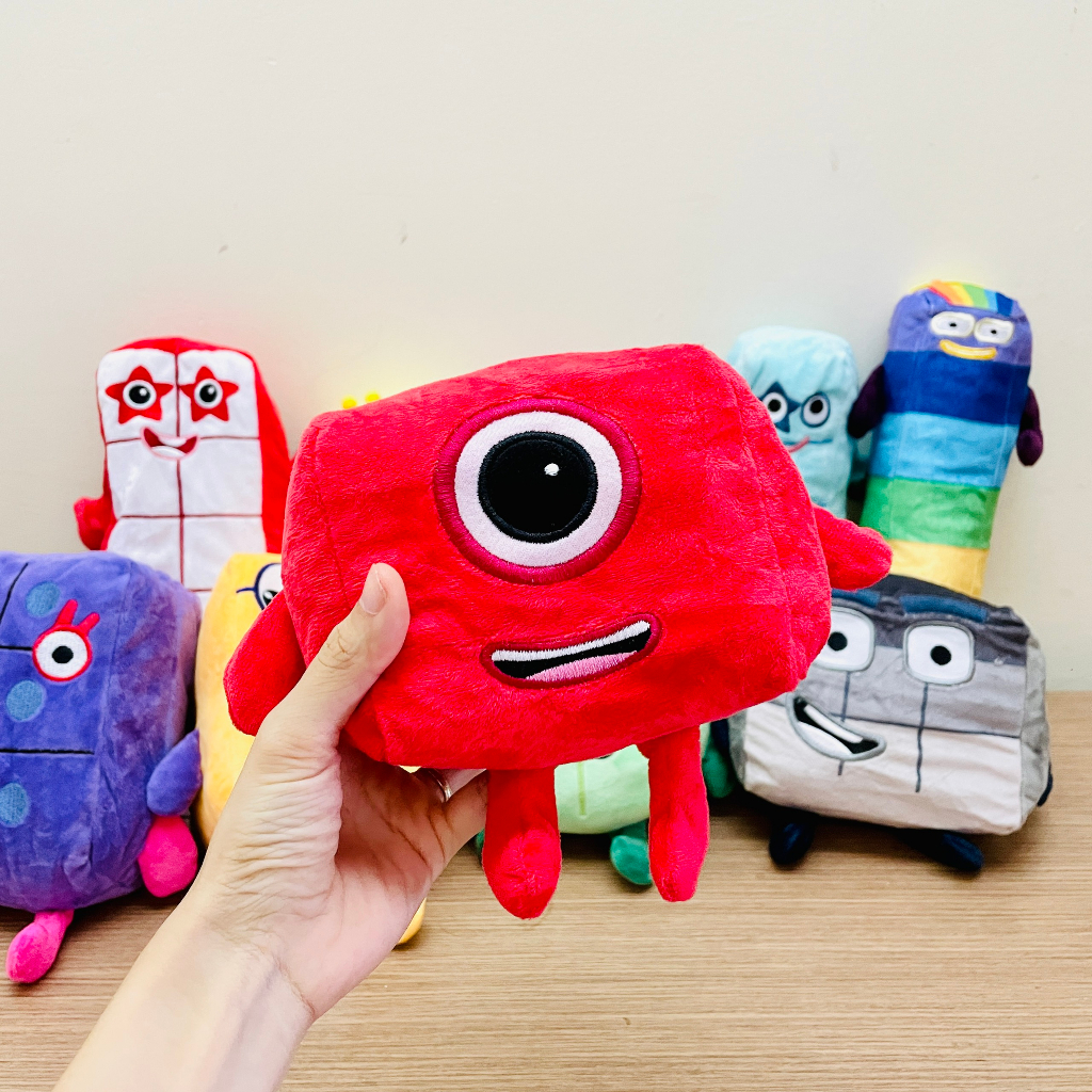 HYC Humey Thú Nhồi Bông Numberblocks Hình Số Đếm Số Cho Bé