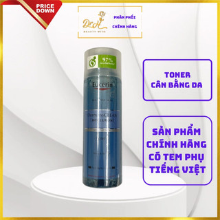 Toner Nước cân bằng cho da nhạy cảm Eucerin DermatoCLEAN Toner 200ml