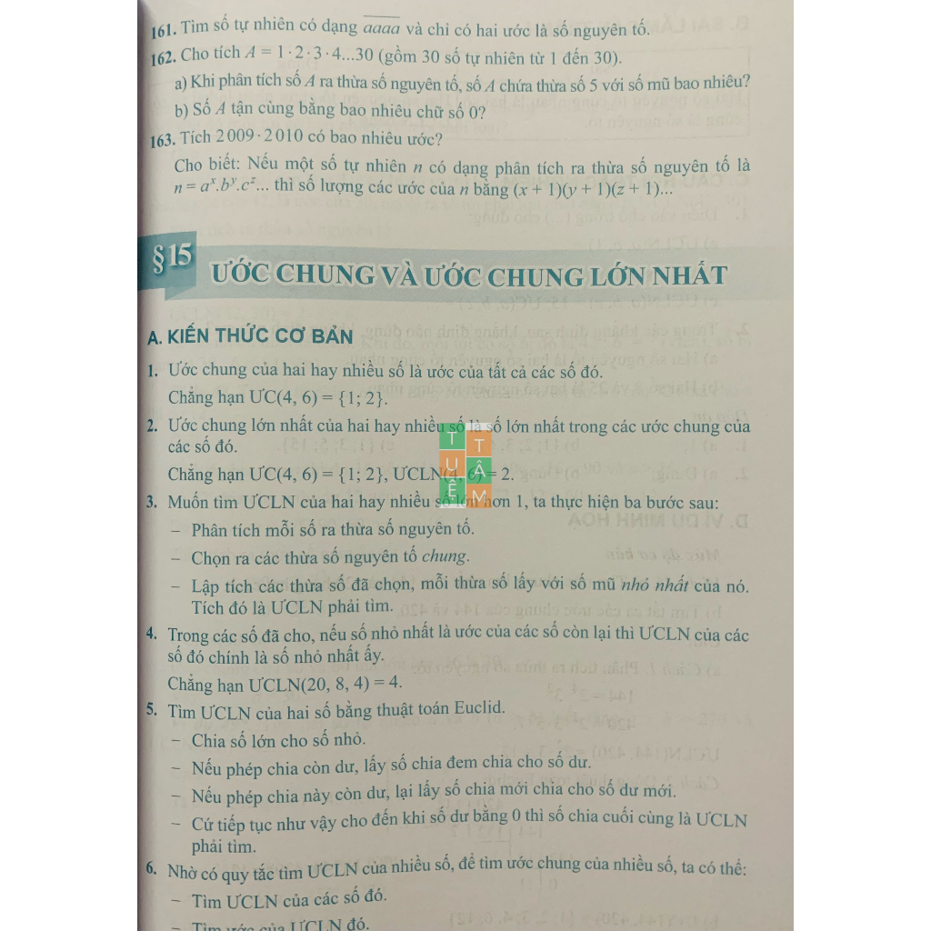 Sách - Toán cơ bản và nâng cao lớp 6