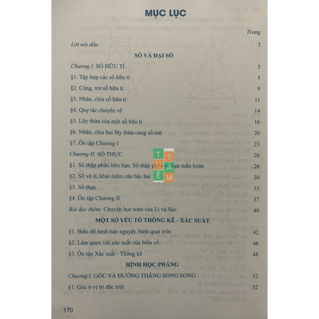 Sách - Toán cơ bản và nâng cao lớp 7