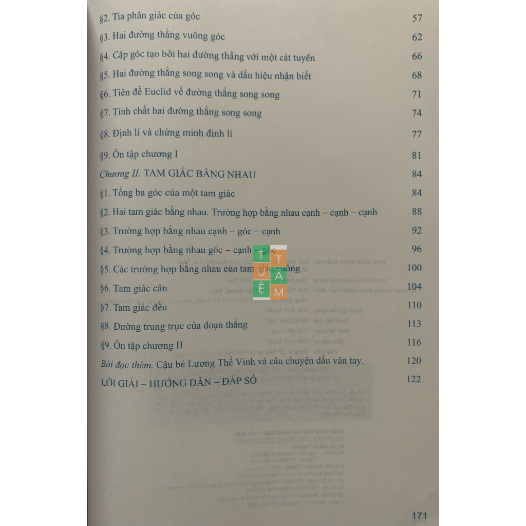 Sách - Toán cơ bản và nâng cao lớp 7