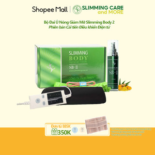 [Yêu Thích] Đai Nịt Bụng Giảm Mỡ Ủ Nóng Slimming Body SB2 Full Bộ Kèm Tinh Dầu Giảm Mỡ Bụng Đánh Bay Mỡ Thừa