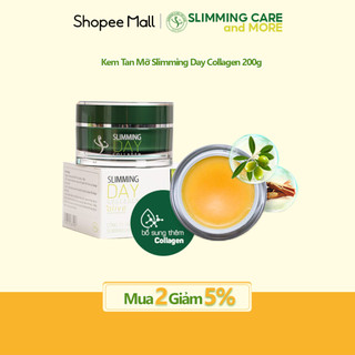 Kem Tan Mỡ Mờ Rạn Slimming Care Slimming Day Collagen 200g