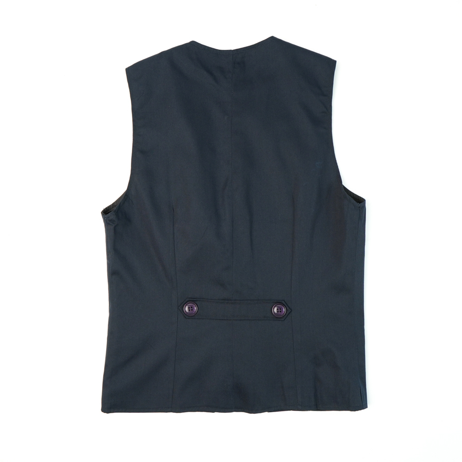 Áo Gile Nam, Đồng Phục Học Sinh Gile Vest 2 Lớp Logo Thêu Ngực