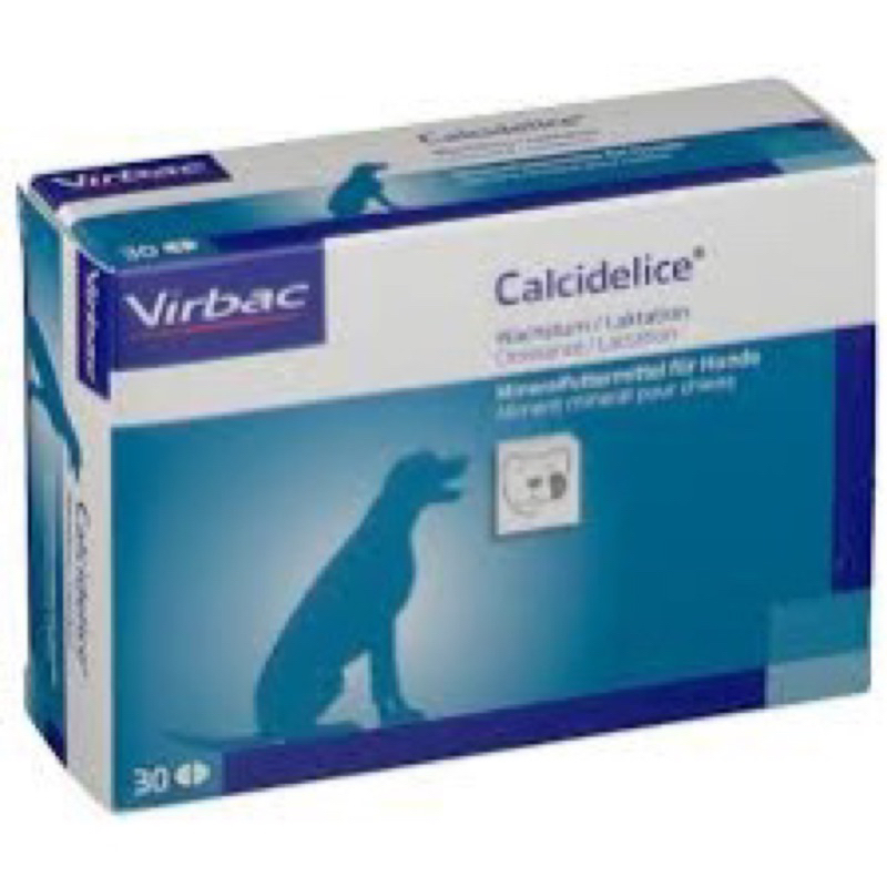 Canxi Pháp Cho Chó Mèo VirBac CalXi Delice Chống Hạ Bàn Cụp Tai