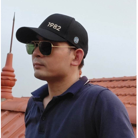 Mũ lưỡi trai đen thêu LOGO nổi Năm Sinh từ 1980 đến 2005 dành cho nam nữ Free size