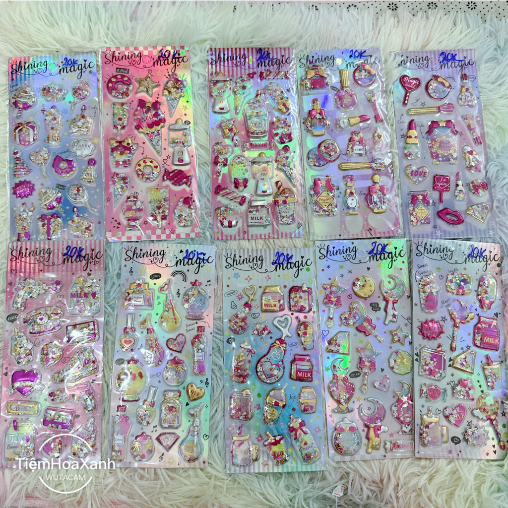 Sticker cho doll Sticker 3D cho doll Hình dán cho búp bê Hình dán dễ thương Sticker cute