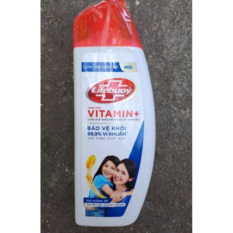 Sữa tắm LIFEBUOY Tầm Xuân Cát Tường /Sữa tắm Kháng Khuẩn  Vitamin+ 240g