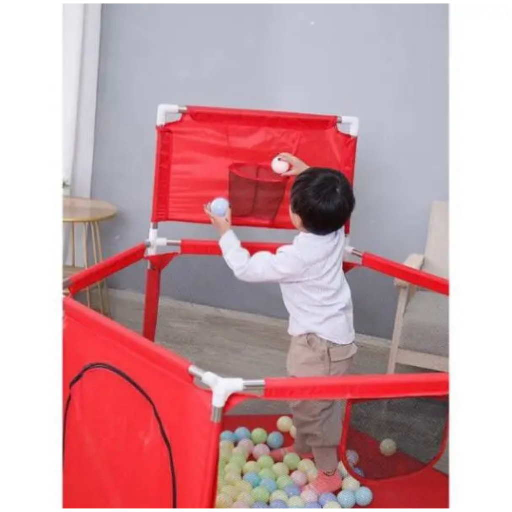 Quây bóng lục giác dành cho bé yêu - Tặng kèm 50 bóng