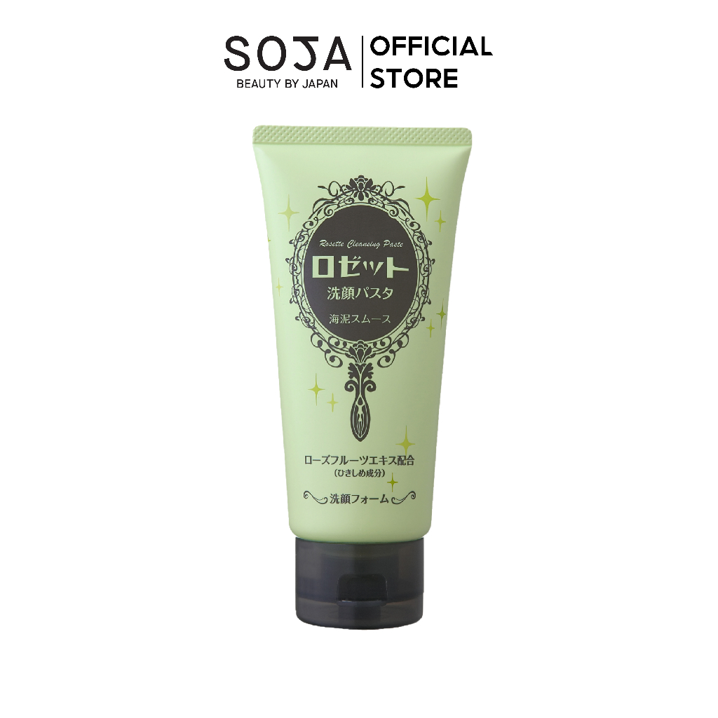 Sữa Rửa Mặt Thu Nhỏ Lỗ Chân Lông Rosette Face Wash Pasta Sea Clay Smooth 120g