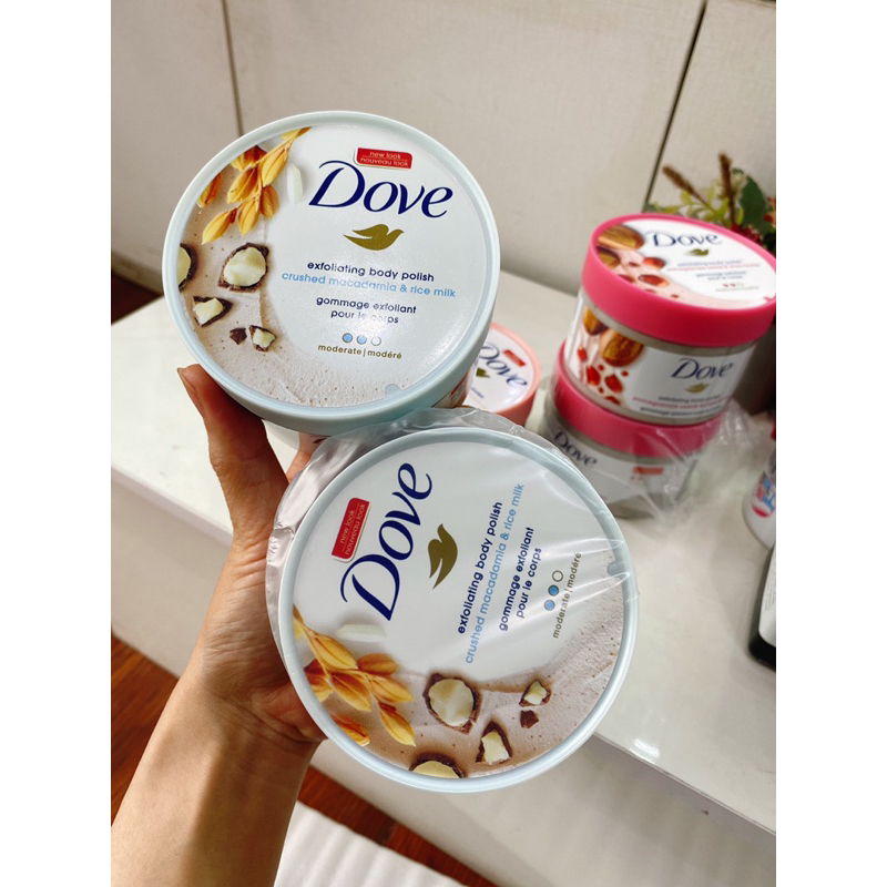Tẩy da chết body Dove Mỹ