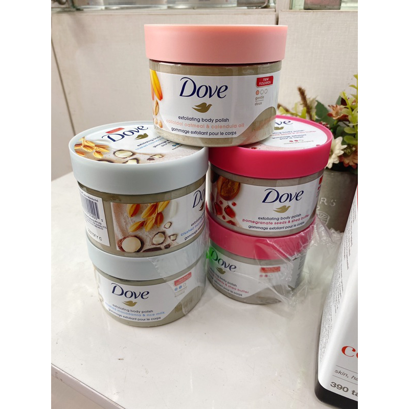 Tẩy da chết body Dove Mỹ