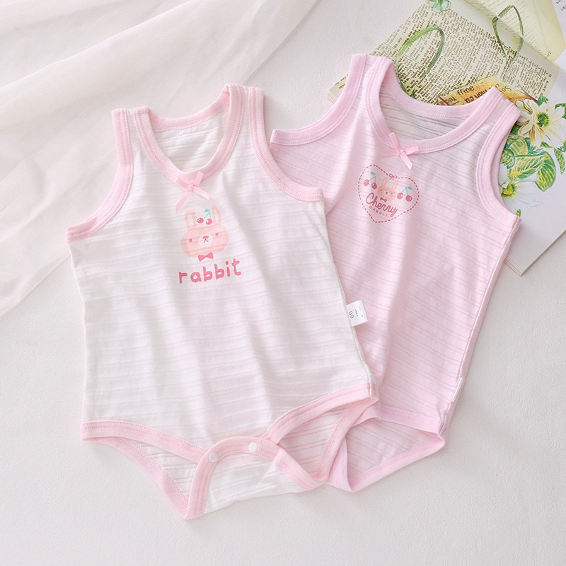 Set 2 bộ body sát lách , bodysuit dành cho bé trai bé gái chất liệu an toàn mềm mại với trẻ sơ sinh