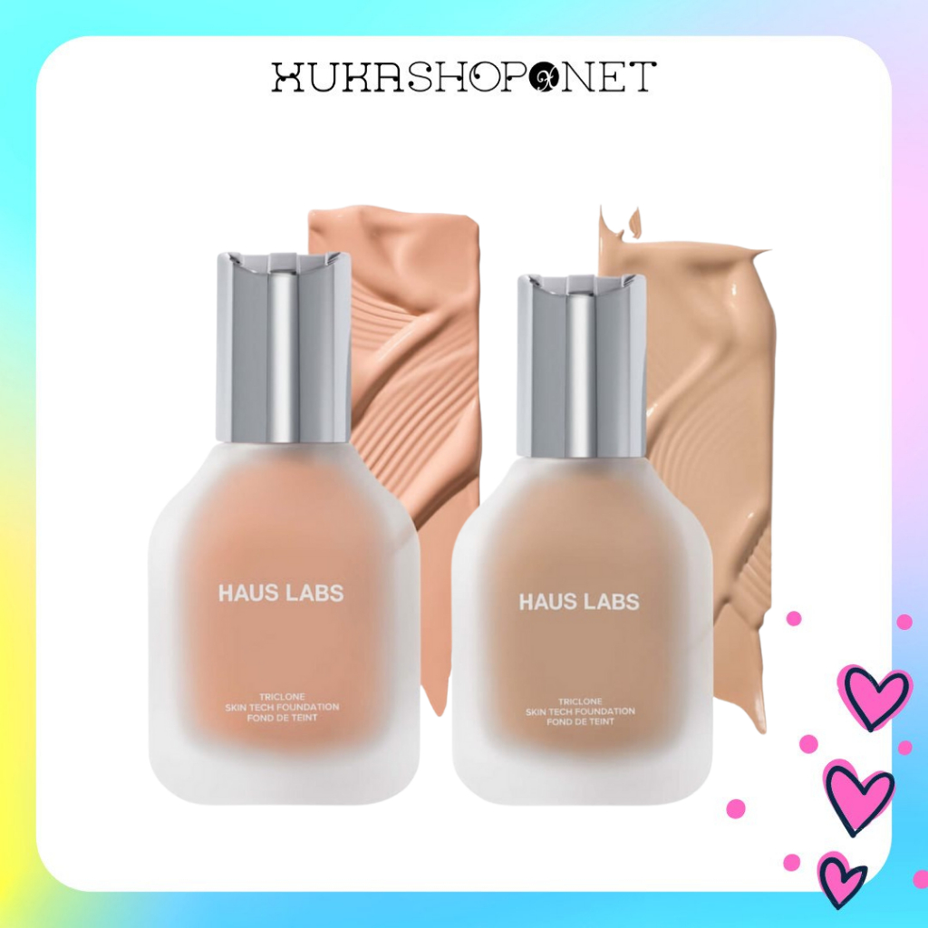 Kem nền Haus Labs By Lady Gaga Triclone Skin Tech Medium Coverage Foundation with Fermented Arnica