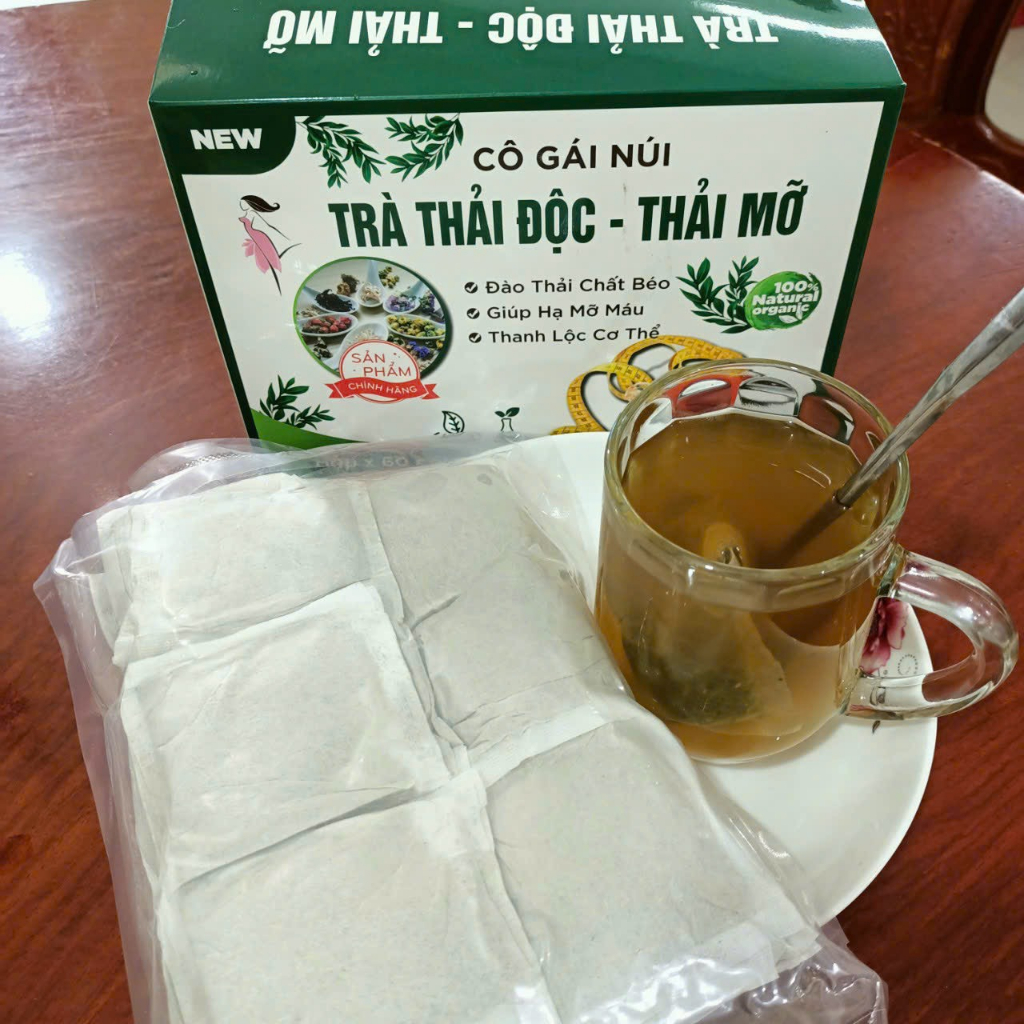 Trà túi lọc Cô gái núi (Hộp 60 túi lọc)