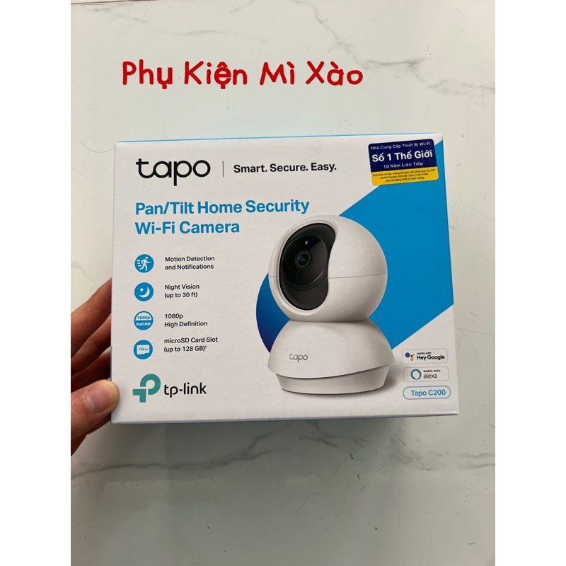 Camera TP-Link Tapo C200 2.0M 1080P -chính hãng