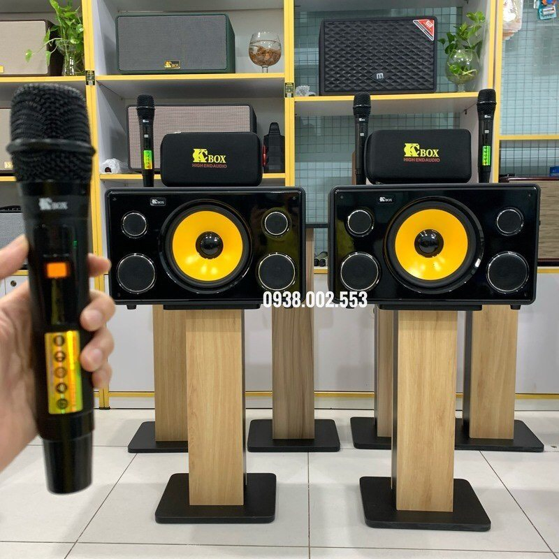 Chân Đế Để Loa Bằng Gỗ Cao 80cm