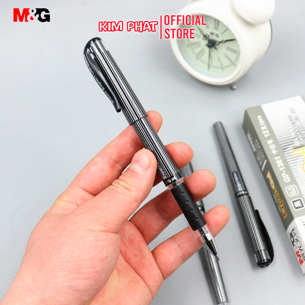 Bút bi nước mực gel MG AGP 13671 Ngòi 0.7mm / Ruột Thay thế 6128