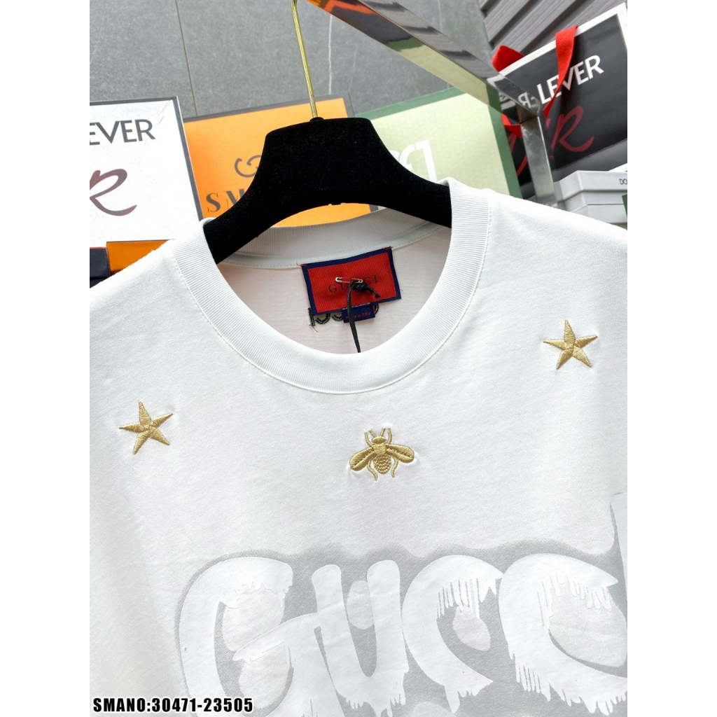 Áo Phông Nam G.C Thêu Hình Ong Màu Sắc Siêu Đẹp - Áo Thun Nam G.C Hàng Cao Cấp