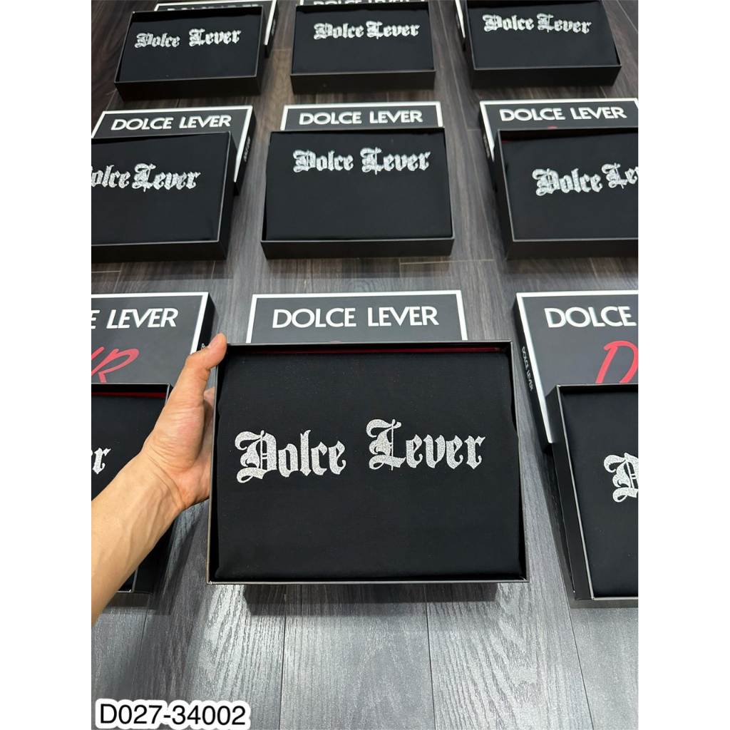 Áo Phông Nam Dolce Lever Chữ Nhũ Hàng Fullbox Siêu Đẹp - Áo Thun Nam Dolce Cực Chất