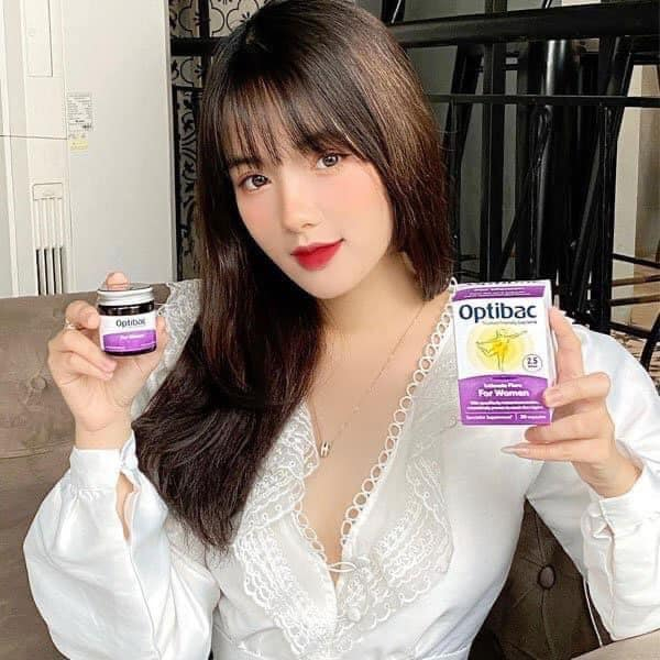 Optibac tím men vi sinh phụ khoa