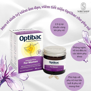 Optibac tím men vi sinh phụ khoa