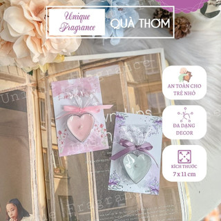 Set 1 thiệp nến tealight - unique fragrance