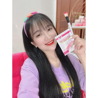 Ủ trắng mặt collagen ngọc trai