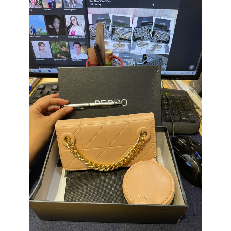 Set Túi Peeroonew xuất xịn full box nguyên seal❤️ chuẩn ảnh shop tự chụp❤️