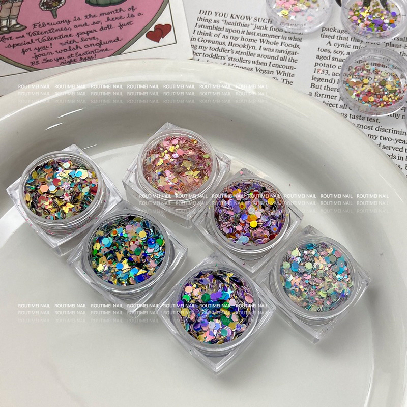 Nhũ ẩn gel 6 màu (N12)