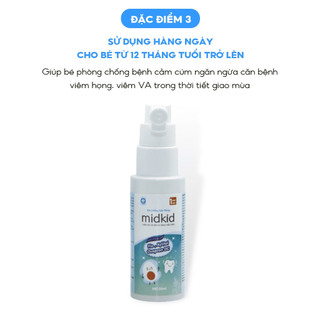 Xịt chống sâu răng cho bé Midkid