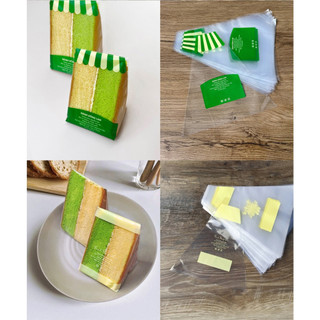 Túi đựng bánh bông lan tam giác - set 1kg