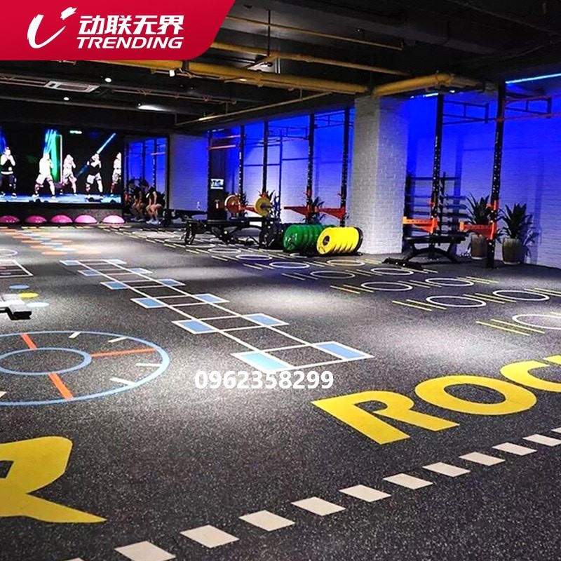 Sàn thảm cao su phòng Gym , Boxing, Fitness